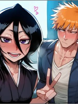 Ichigo Kurosaki x Rukia Kuchiki 