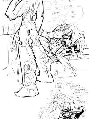 Jack X Arcee: "Autobutt Jack" Porn Comics english 27