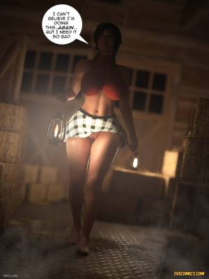 Lara Croft: Blacked In The Barn Porn Comics english 02