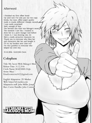 My Secret With Bakugo's Mom Porn Comics english 27