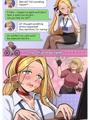 Office Elf Wife Porn Comics english 12