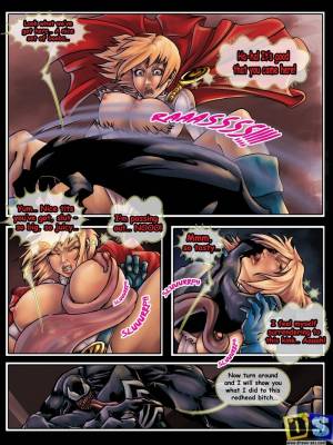 Powergirl Vs. Venom Porn Comics english 08