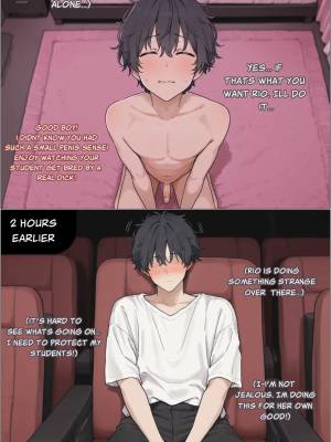 Sensei Becomes Rio's Brand New Puppy! Porn Comics english 02