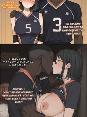 Shimizu Runs Off With The Team Captain For a Quickie! Porn Comics english 02