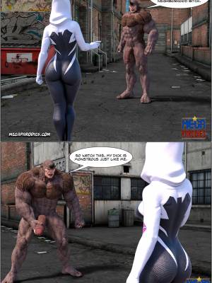 Spider-Gwen X Rhino Part 2 Porn Comics english 02