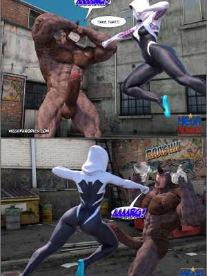 Spider-Gwen X Rhino Part 2 Porn Comics english 05