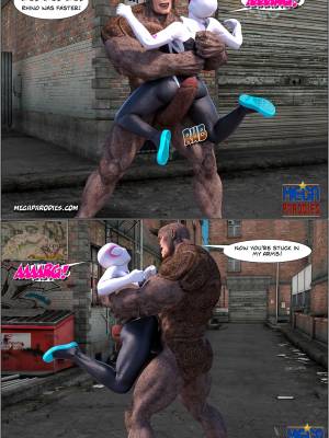 Spider-Gwen X Rhino Part 2 Porn Comics english 06