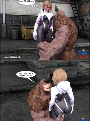 Spider-Gwen X Rhino Part 2 Porn Comics english 10