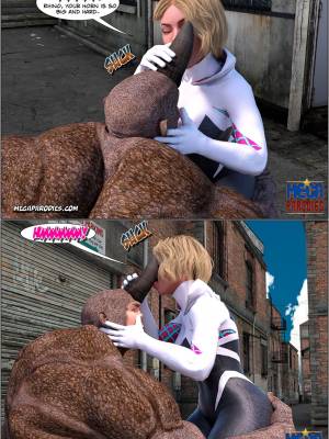 Spider-Gwen X Rhino Part 2 Porn Comics english 11
