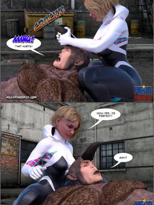 Spider-Gwen X Rhino Part 2 Porn Comics english 15