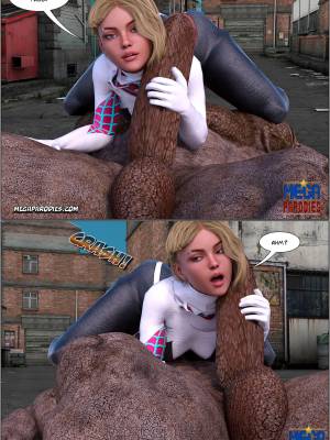 Spider-Gwen X Rhino Part 2 Porn Comics english 17