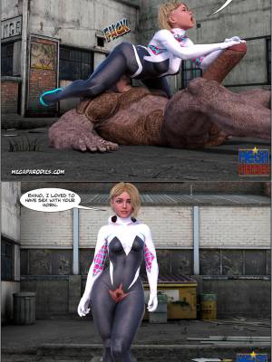 Spider-Gwen X Rhino Part 2 Porn Comics english 20