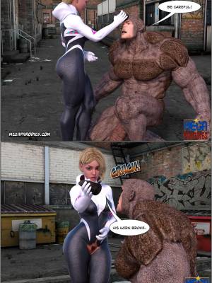Spider-Gwen X Rhino Part 2 Porn Comics english 22