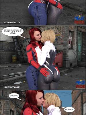 Spider-Gwen X Rhino Part 3 Porn Comics english 15