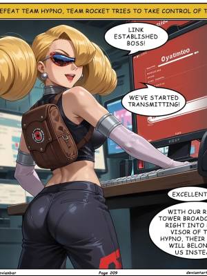 Team Hypno: A Pokemon Story Porn Comics english 212