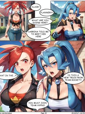 Team Hypno: A Pokemon Story Porn Comics english 26