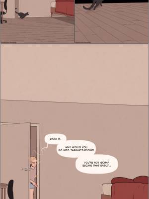 Tyler's Cat Chase By Skemantis Porn Comics english 02