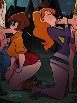 Velma And Daphne Vs The Boys Porn Comics english 04