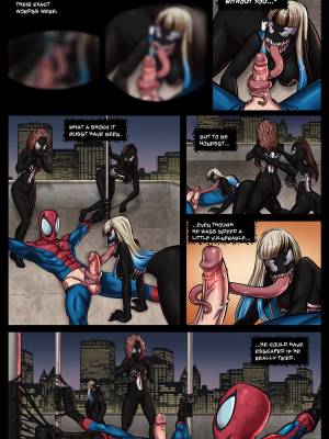 Venom Stalks Spider-Man Porn Comics english 06