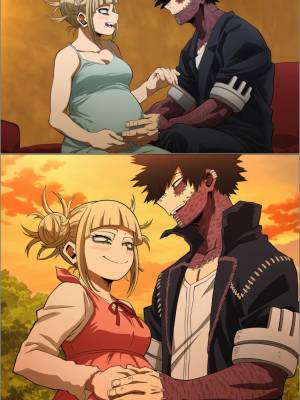 AI Generated: Himiko Toga x Dabi Porn Comics english 17