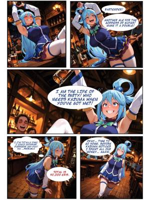 Aqua's Special Method Of Paiment Porn Comics english 02