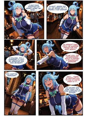 Aqua's Special Method Of Paiment Porn Comics english 03