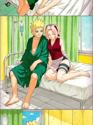 Ass Fixation During Visiting Hours: Naruto x Sakura Porn Comics english 02