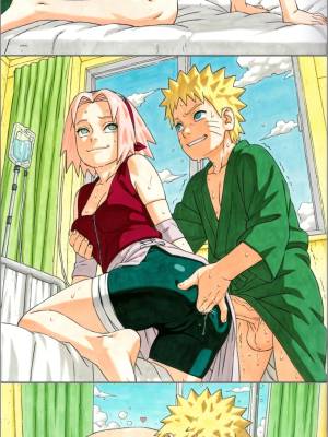 Ass Fixation During Visiting Hours: Naruto x Sakura Porn Comics english 11