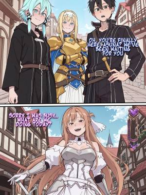 Asuna Took The Wrong Class Part 2 Porn Comics english 08