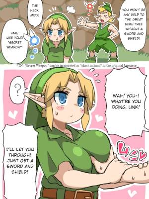Big-Boobed Link Porn Comics english 03