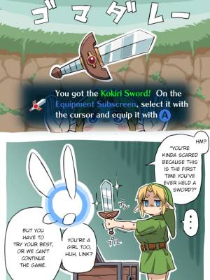 Big-Boobed Link Porn Comics english 04