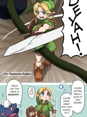 Big-Boobed Link Porn Comics english 09