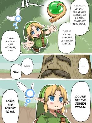Big-Boobed Link Porn Comics english 16