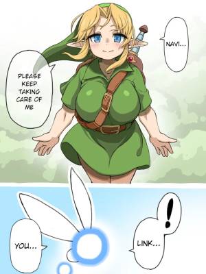 Big-Boobed Link Porn Comics english 21