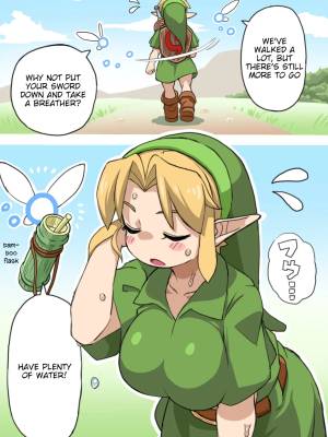 Big-Boobed Link Porn Comics english 24