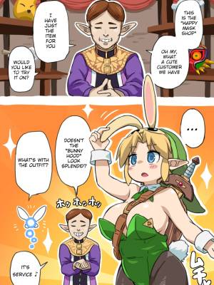 Big-Boobed Link Porn Comics english 28