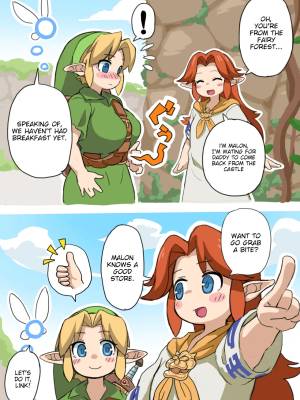 Big-Boobed Link Porn Comics english 29