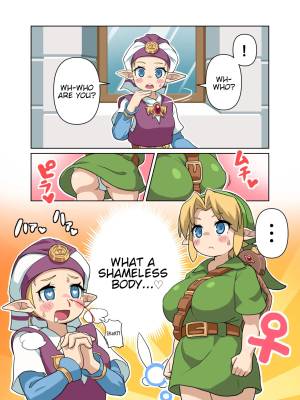 Big-Boobed Link Porn Comics english 37