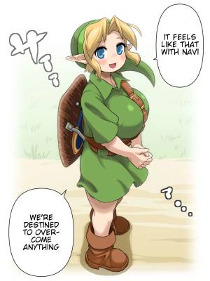 Big-Boobed Link Porn Comics english 47