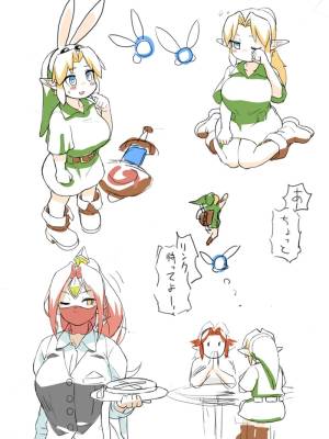 Big-Boobed Link Porn Comics english 49