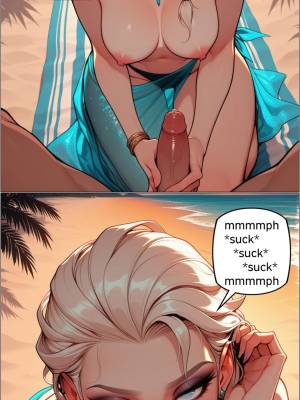 Elsa: Beach Trip By Sr_Doops Porn Comics english 04