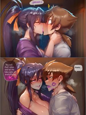 Forbidden Help From Akeno Porn Comics english 03