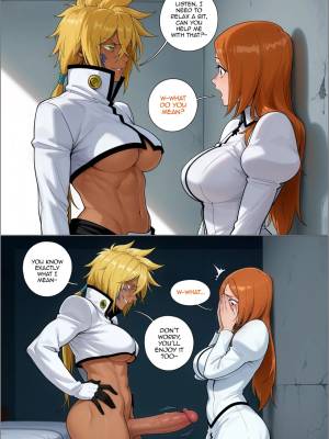 Hallibel X Orihime Porn Comics english 02