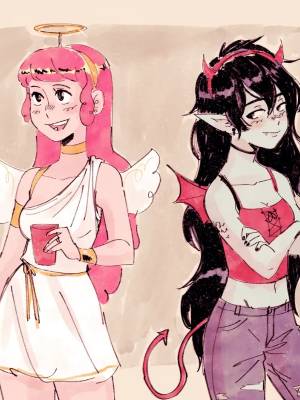 Horns & Halos: A Bubbline Fancomic Porn Comics english 79