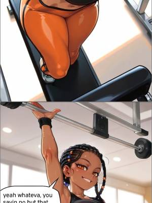 Kiara Fucks You In The Gym Porn Comics english 02