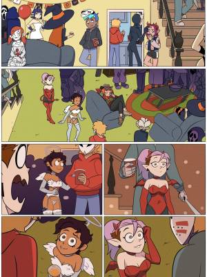 Luz & Amity's Halloween Party Porn Comics english 02