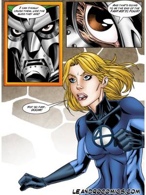 Only Invisible Woman Can Save The Fantastic Foursome From Dr. Doom! Porn Comics english 04