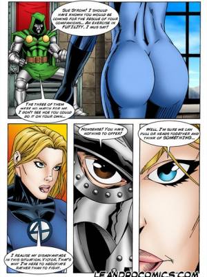 Only Invisible Woman Can Save The Fantastic Foursome From Dr. Doom! Porn Comics english 05
