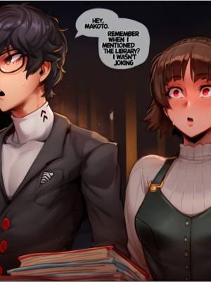 Ren Amamiya x Makoto Niijima: Quiet Place[