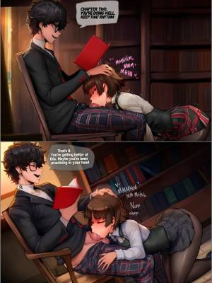 Ren Amamiya x Makoto Niijima: Quiet Place[ Porn Comics english 04